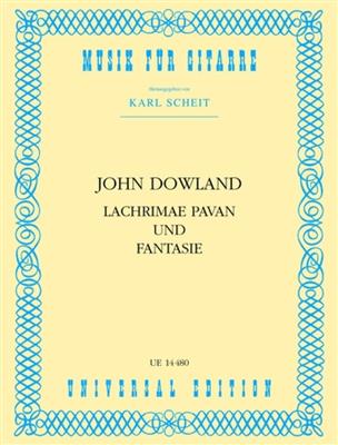 John Dowland: Lachrimae Pavan & Fantasie: Solo pour Guitare