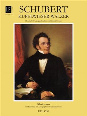 Franz Schubert: Waltz - Kupelwieser: (Arr. Richard Strauss): Solo de Piano