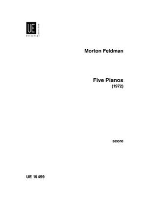 Morton Feldman: Five Pianos: Ensemble de Pianos