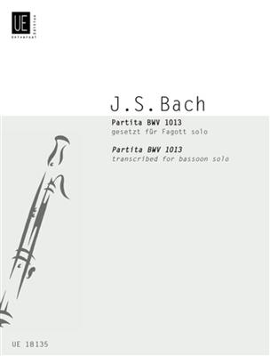 Johann Sebastian Bach: Partita BWV 1013: (Arr. William Waterhouse): Solo pour Basson