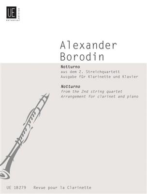 Alexander Porfiryevich Borodin: Notturno aus dem Streichquartett Nr. 2: (Arr. Pamela Weston): Clarinette et Accomp.