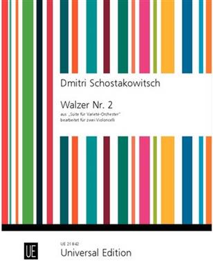 Dmitri Shostakovich: Walzer Nr. 2: (Arr. David Brooker): Duo pour Violoncelles