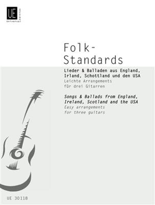Karl Bruckner: Folk-Standards: Trio/Quatuor de Guitares