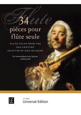 Diverse: 34 pièces pour flûte seule: (Arr. Rien de Reede): Solo pour Flûte Traversière