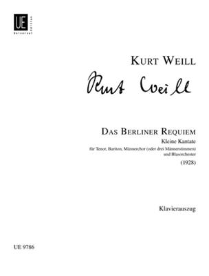 Kurt Weill Songalbum: Chant et Piano