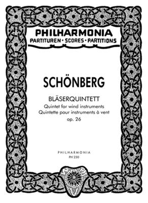Arnold Schönberg: Bläserquintett: Quintette à Vent