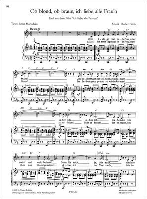 Robert Stolz: Robert-Stolz-Melodien, Bd. 2: Chant et Piano