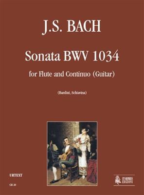 Johann Sebastian Bach: Sonata BWV 1034 per Flauto e Chitarra: Flûte Traversière et Accomp.