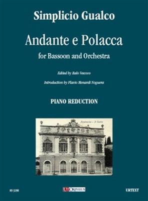 Simplicio Gualco: Andante e Polacca per Fagotto e Orchestra: Basson et Accomp.