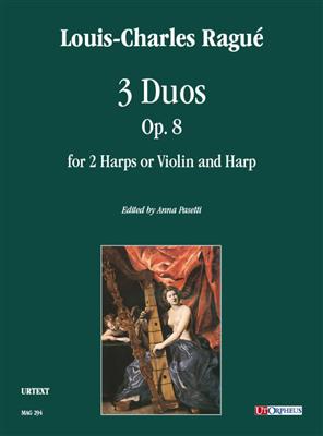 Anna Pasetti: 3 Duetti op. 8 per 2 Arpe o Violino e Arpa: Autres Variations