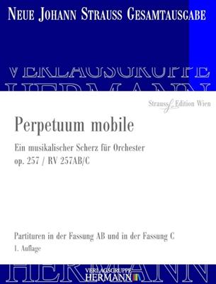 Johann Strauss Jr.: Perpetuum Mobile Op. 257 RV 257AB/C -: Orchestre Symphonique