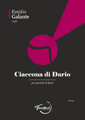 Emilio Galante: Ciaccona di Dario: Flûtes Traversières (Ensemble)