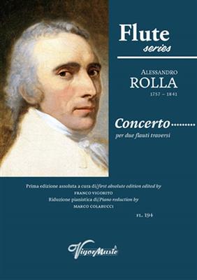Alessandro Rolla: Concerto per due Flauti: Duo pour Flûtes Traversières