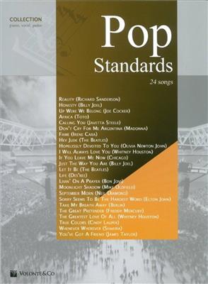 Pop Standards Collection: Piano, Voix & Guitare