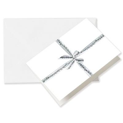 Greeting card Line of notes/ribbon A6