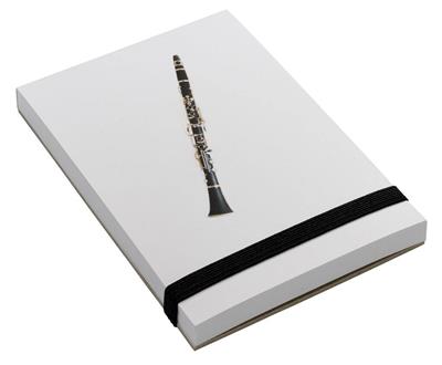Notepad Clarinet A7