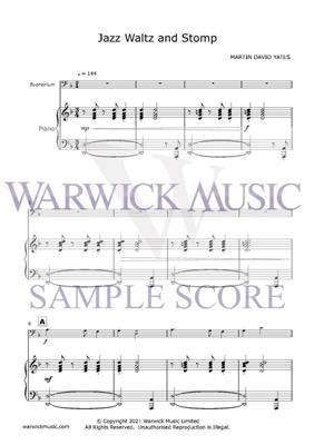 Martin Yates: Jazz Waltz and Stomp: Baryton ou Euphonium et Accomp.
