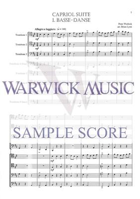 Warlock: Capriol Suite: Trombone (Ensemble)