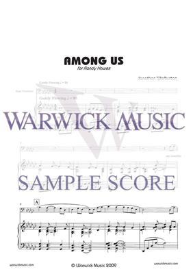 Jonathan Warburton: Among Us: Trombone et Accomp.