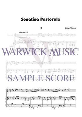 Peter Thorne: Sonatina Pastorale: Clarinette et Accomp.