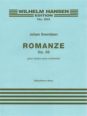 Johan Svendsen: Romance Op.26: Violon et Accomp.