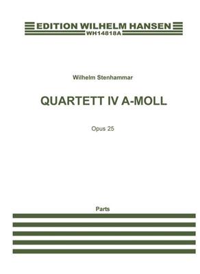 Wilhelm Stenhammer: Quartett IV A-Moll Op. 25: Quatuor à Cordes