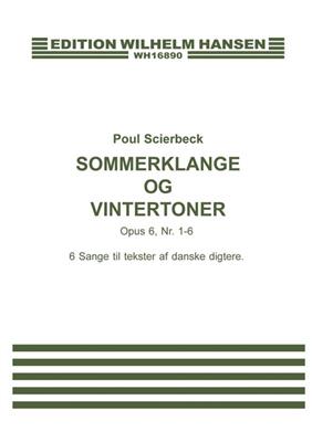 Poul Schierbeck: Commerlange og Vintertoner Op. 6 No. 1-6: Violon et Accomp.