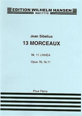 Jean Sibelius: 13 Morceaux Op.76 No.11 'Linnaea': Solo de Piano