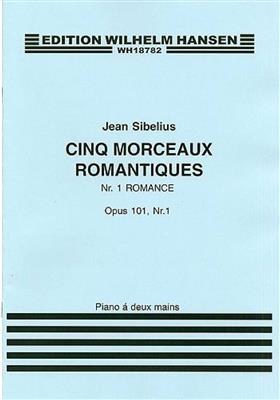 Jean Sibelius: 5 Romantic Pieces Op.101 No.1- Romance: Solo de Piano