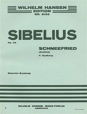 Jean Sibelius: Schnofried Op.29: Chœur Mixte et Ensemble