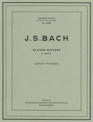Johann Sebastian Bach: Piano Concerto In F Minor: Duo pour Pianos