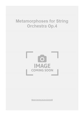 Per Nørgård: Metamorphoses for String Orchestra Op.4: Orchestre à Cordes