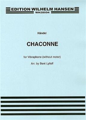 Georg Friedrich Händel: Chaconne For Vibraphone: (Arr. Bent Lylloff): Vibraphone