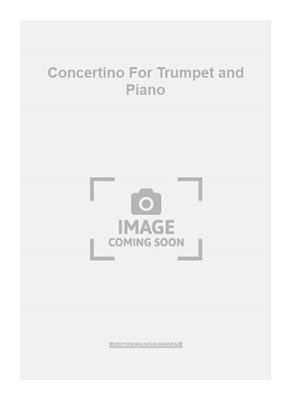Peder Holm: Concertino For Trumpet and Piano: Trompette et Accomp.