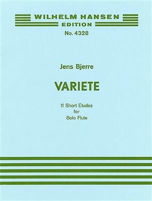 Variete Eleven Short Etudes For Flute Solo