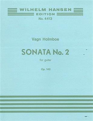 Vagn Holmboe: Sonata No. 2 Op. 142: Solo pour Guitare