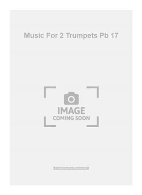 Erik Norby: Music For 2 Trumpets Pb 17: Solo de Trompette