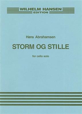 Hans Abrahamsen: Sonata For Cello Solo II 'Storm And Still': Solo pour Violoncelle