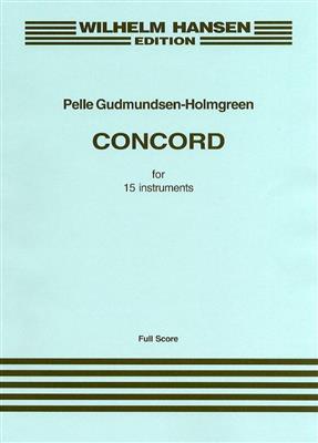 Pelle Gudmundsen-Holmgreen: Concord: Ensemble de Chambre