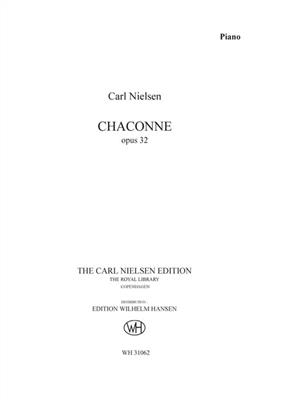 Carl Nielsen: Chaconne Op.32: Solo de Piano