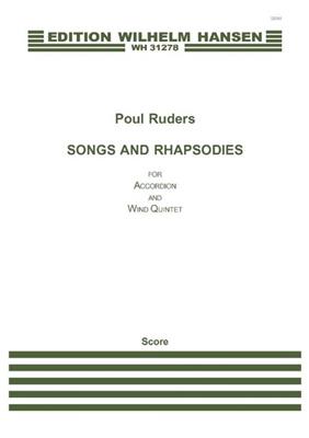 Poul Ruders: Songs and Rhapsodies: Ensemble de Chambre