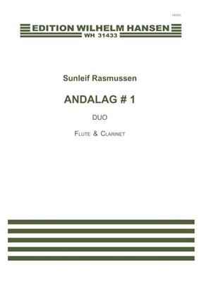 Sunleif Rasmussen: Andalag # 1: Duo pour Bois Mixte