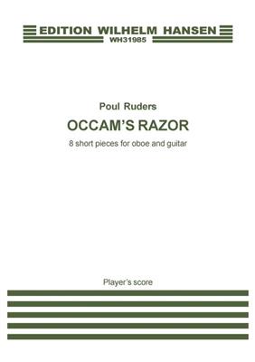 Poul Ruders: Occam's Razor: Hautbois et Accomp.
