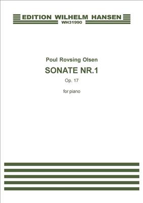 Poul Rovsing Olsen: Sonate Nr. 1 Op 17: Solo de Piano
