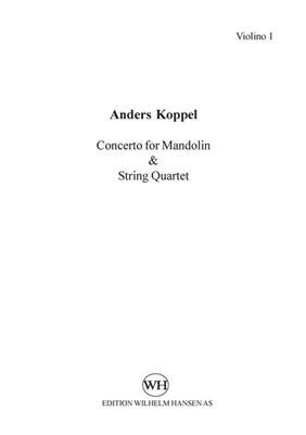 Anders Koppel: Concerto For Mandolin And String Quartet: Ensemble de Chambre