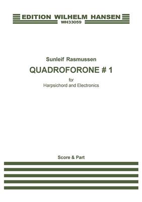 Sunleif Rasmussen: Quadroforone #1: Clavecin