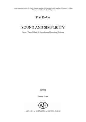Poul Ruders: Sound And Simplicity: Orchestre Symphonique