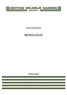 Henrik Skram: Monologue: Solo pour Violons