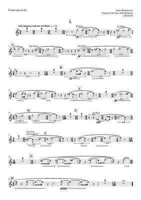 Hans Abrahamsen: Concerto For Horn And Orchestra: Orchestre Symphonique