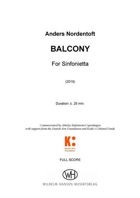 Anders Nordentoft: Balcony (2020): Orchestre Symphonique